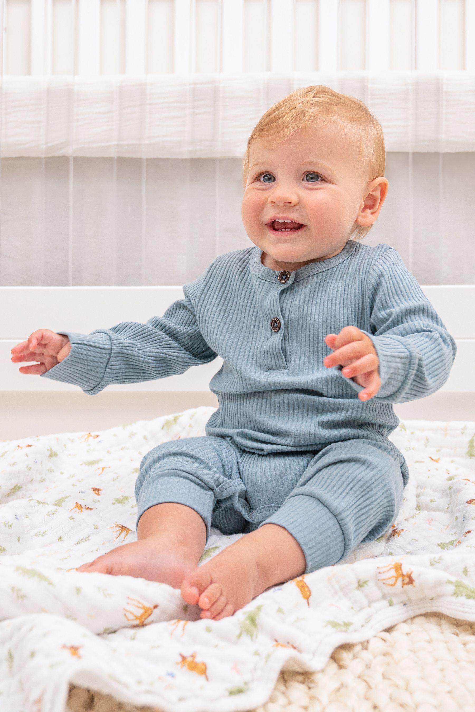 Aden Anais Essentials Cotton Muslin Blanket Bambi Forest