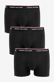 Tommy Hilfiger Black Trunks 3 Pack - Image 3 of 4