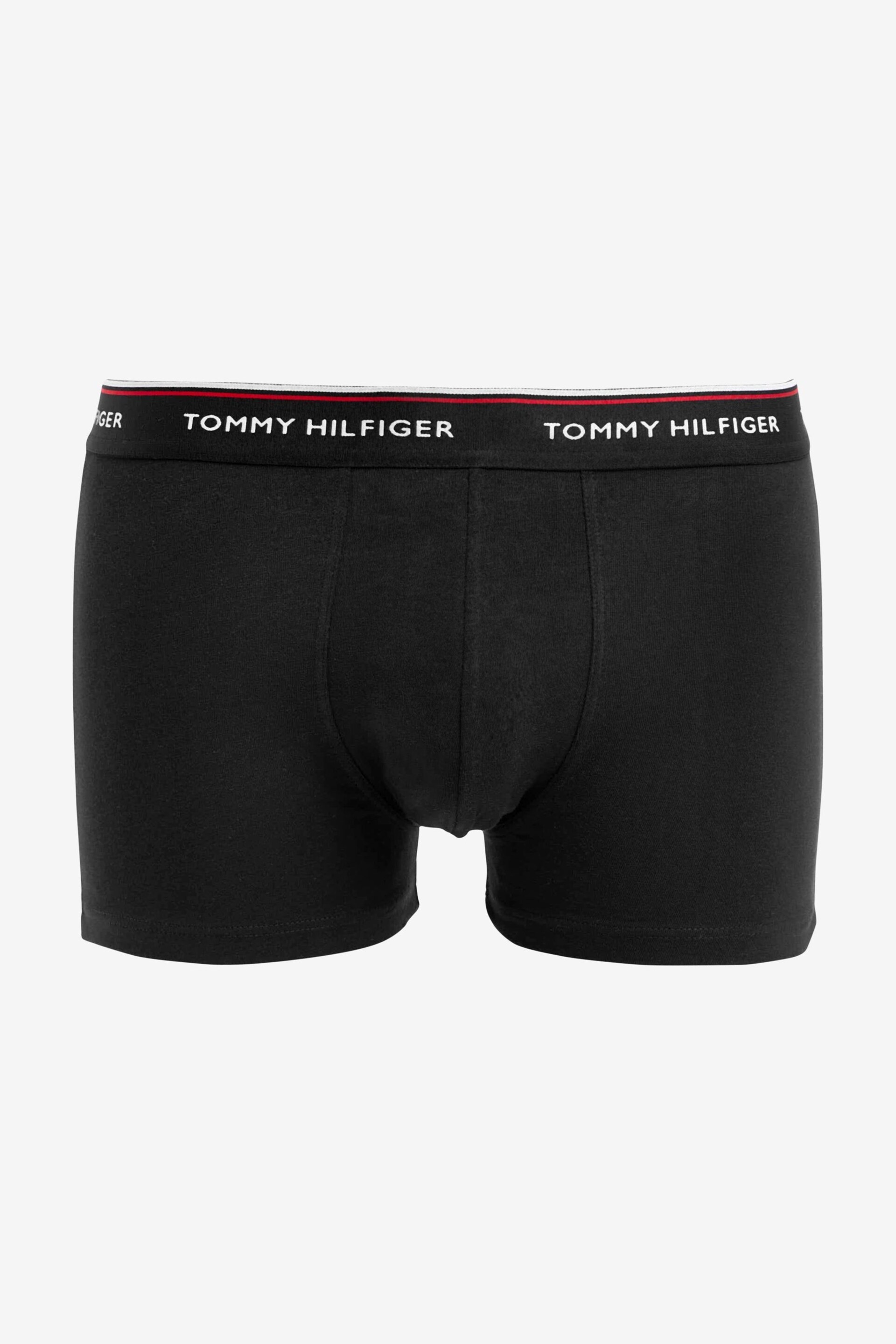 Tommy Hilfiger Black Trunks 3 Pack - Image 4 of 4