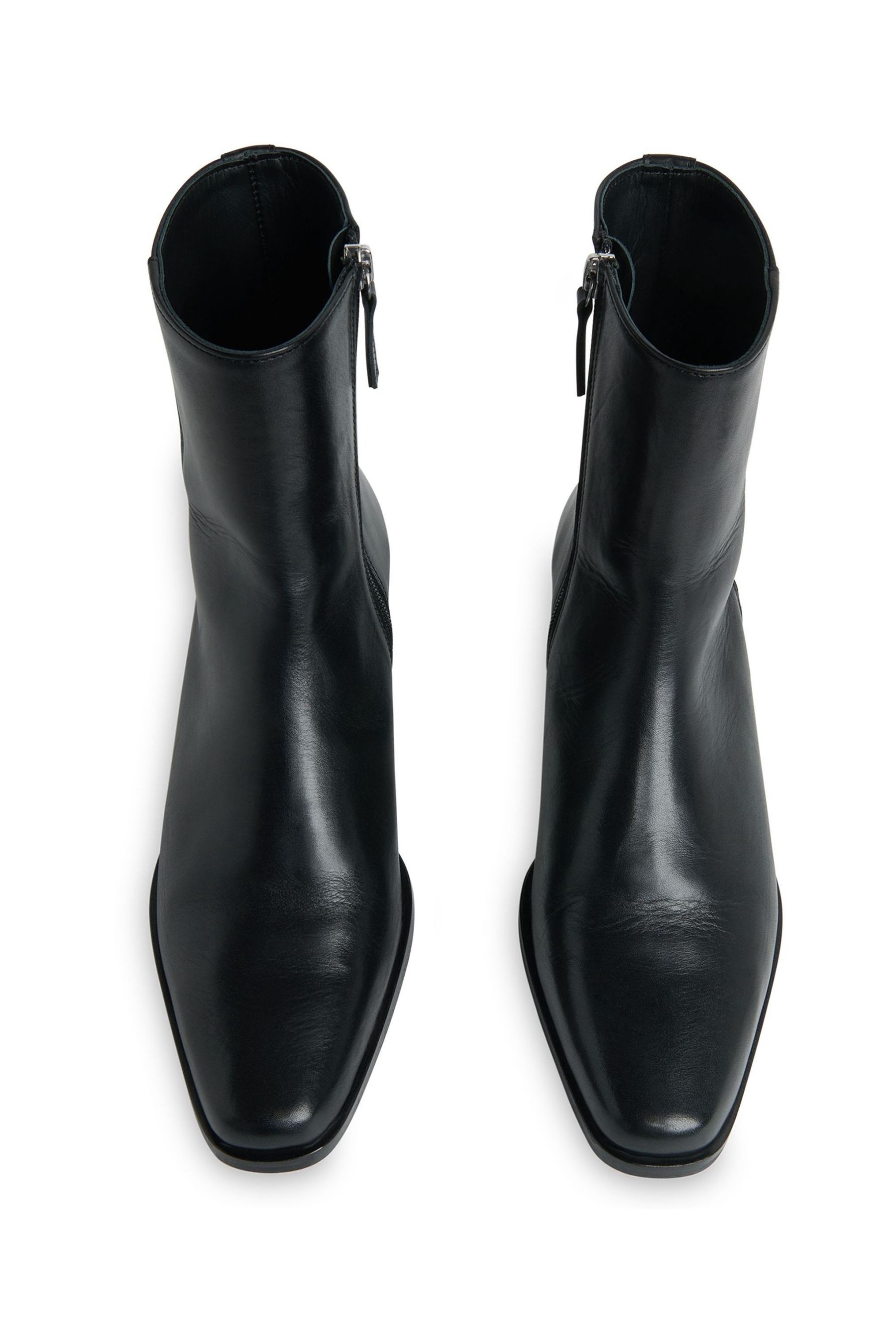 Whistles black ankle boots top