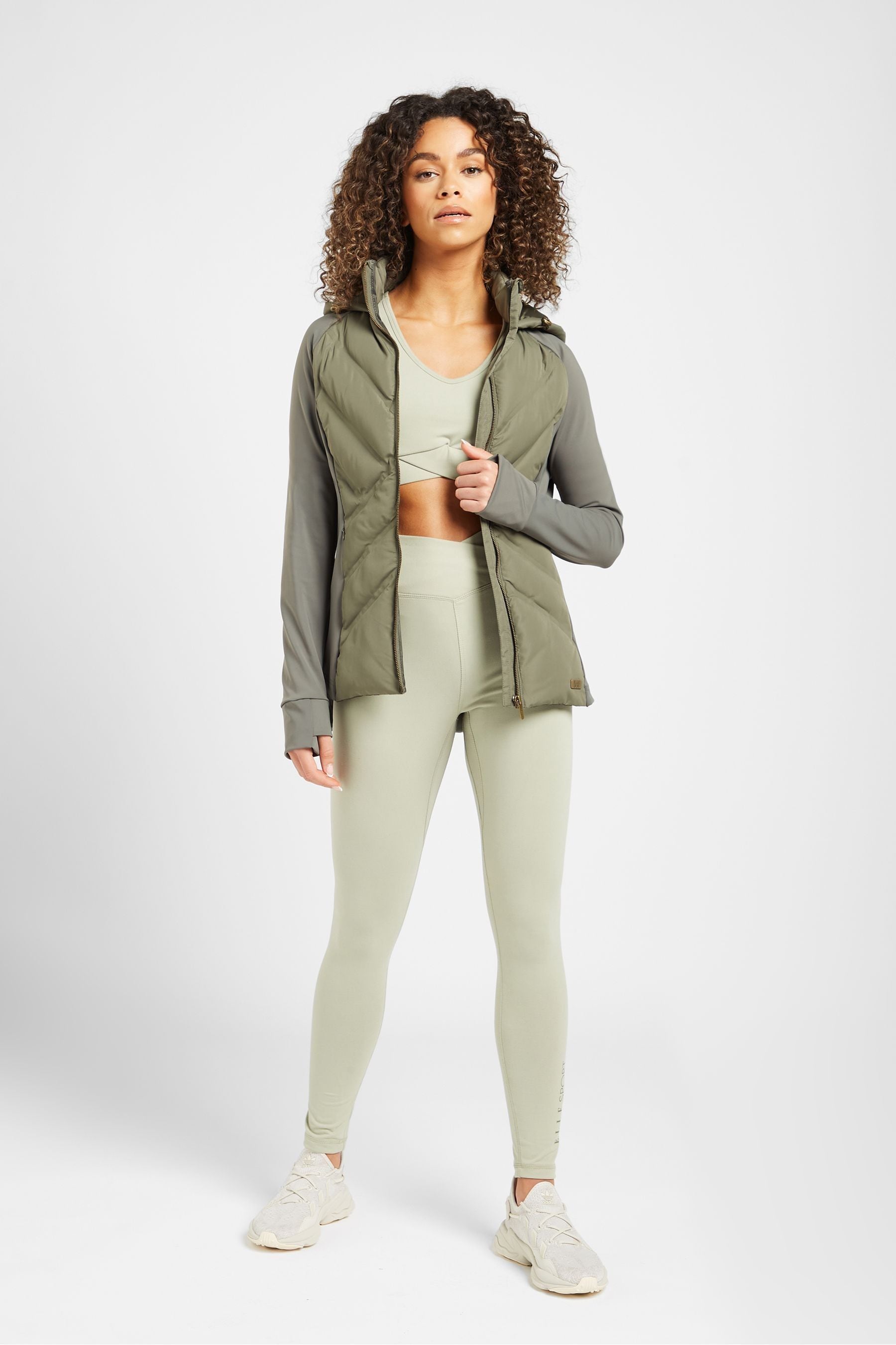 Buy Elle Sport Green Hybrid Jacket from Next Ireland