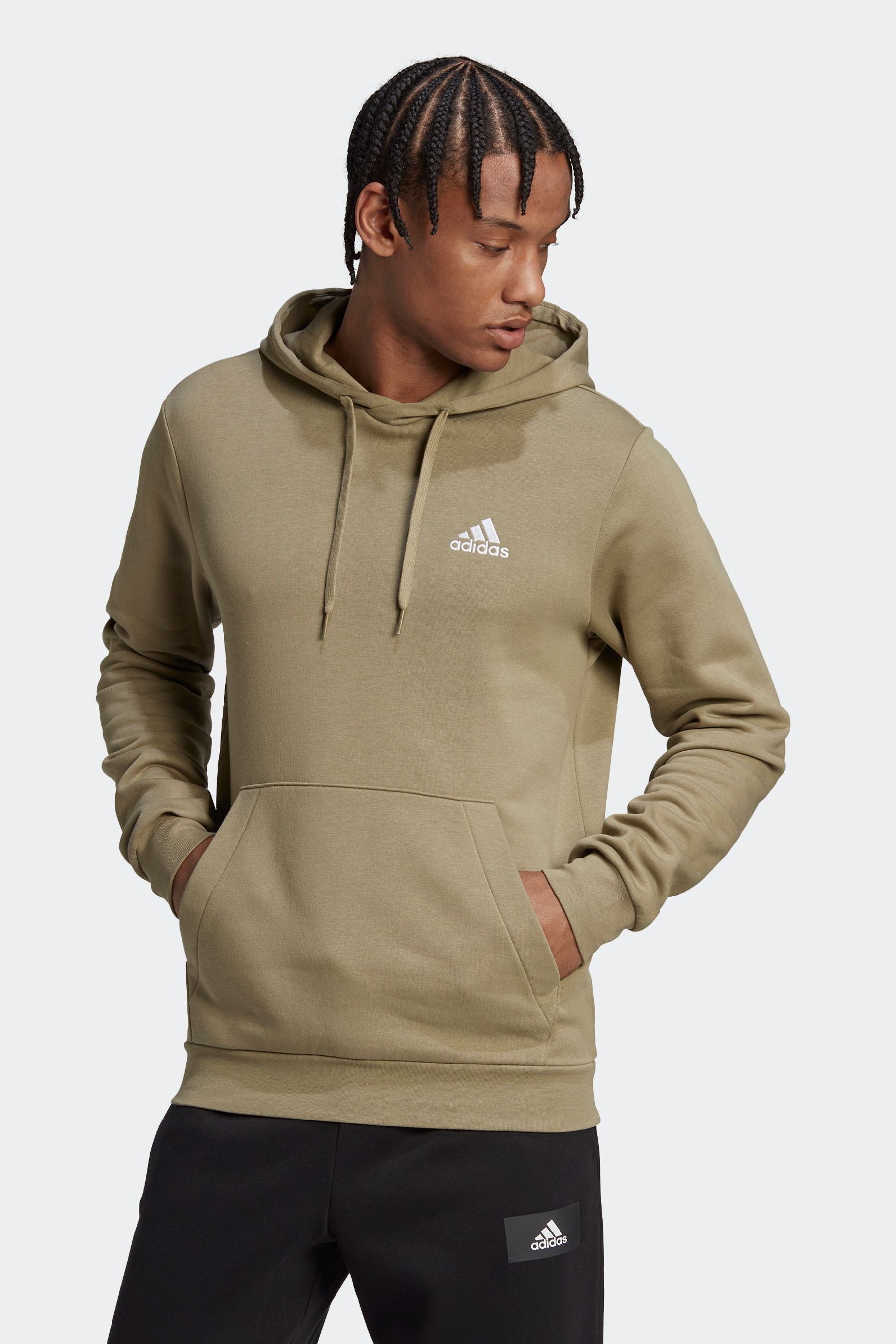 Khaki green adidas hoodie shop