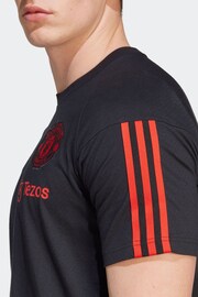 adidas Black Manchester United Tiro 23 Training T-Shirt - Image 5 of 9