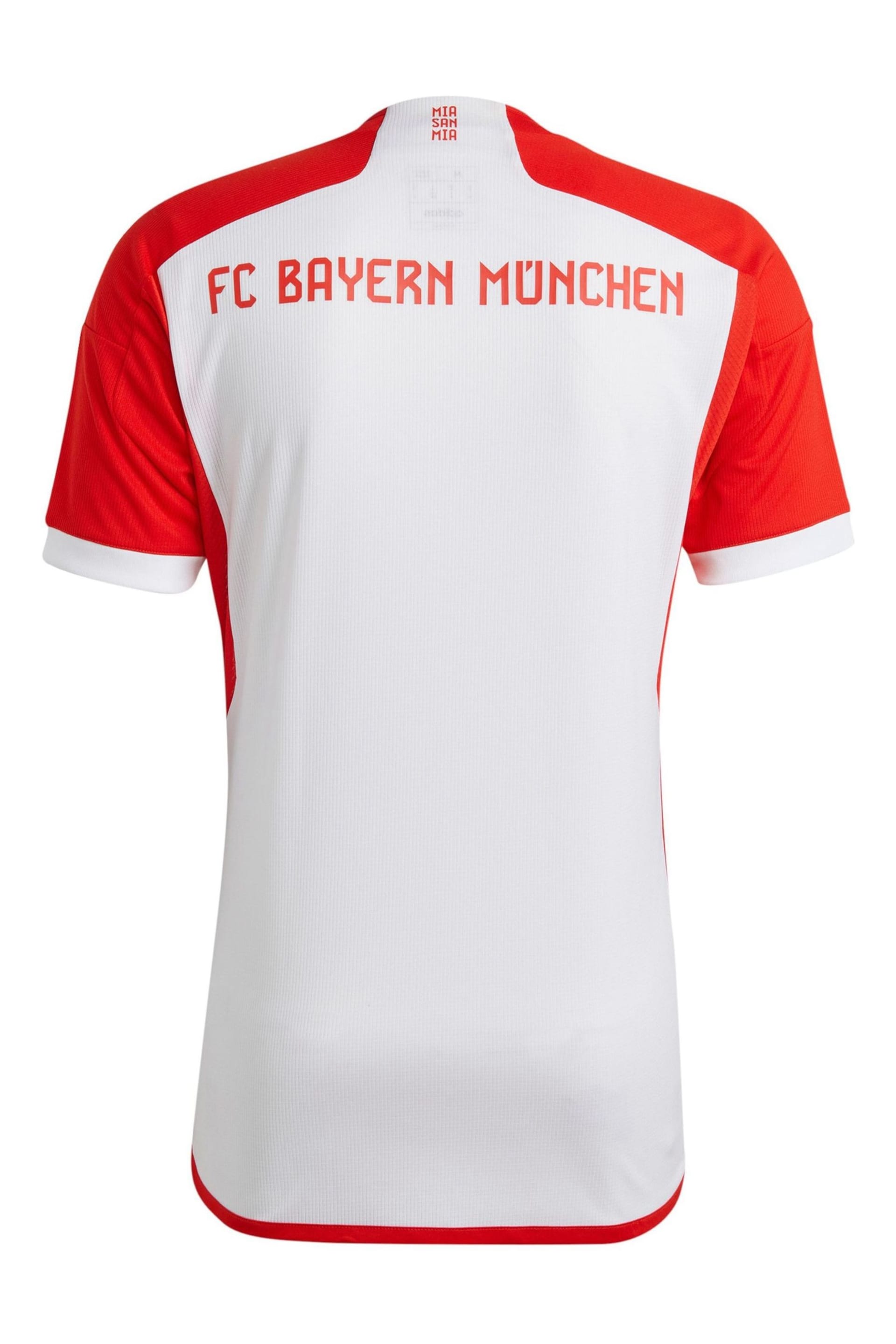 adidas White FC Bayern 23/24 Kids Home Jersey - Image 3 of 6