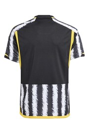 adidas Black Juventus 23/24 Home Kids Jersey - Image 3 of 3