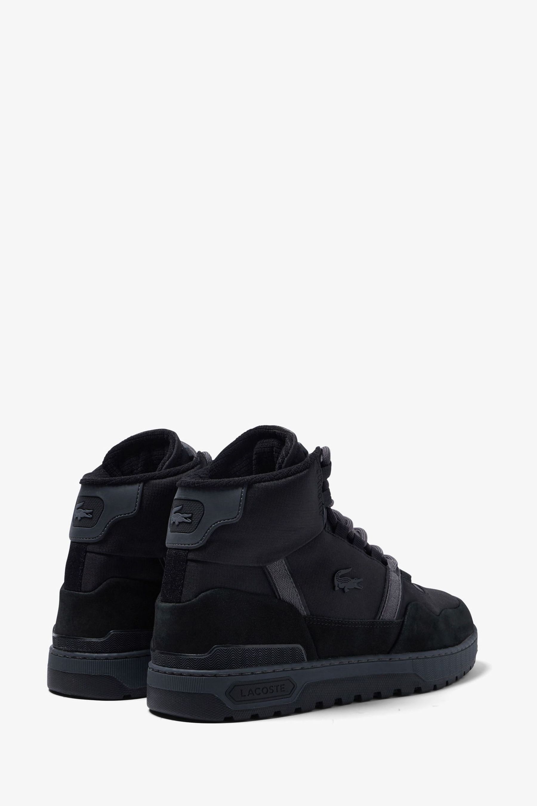 Buy Lacoste Mens T Clip Winter Black Mid Trainers from Next Luxembourg