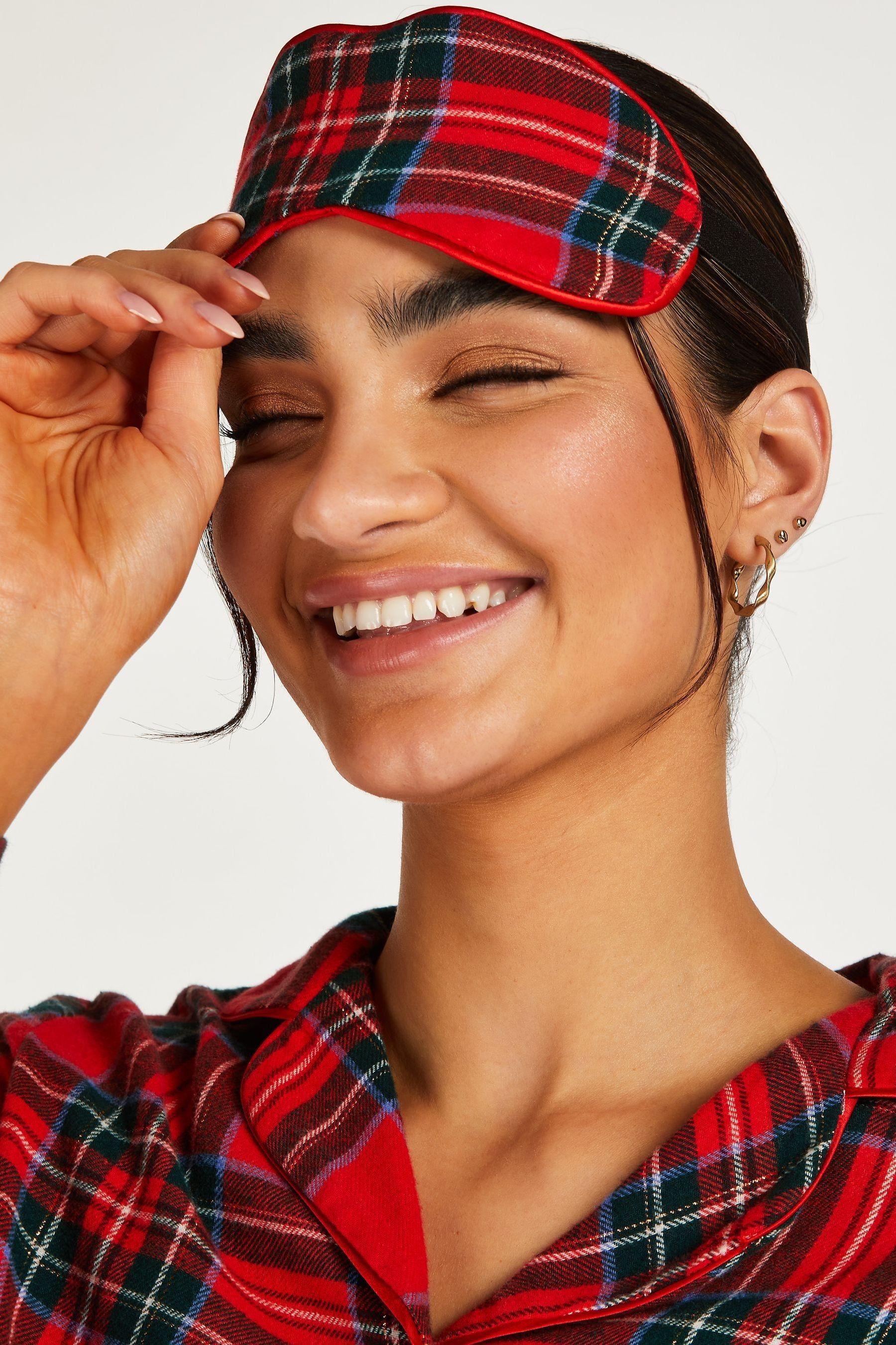 Pyjamahose twill check deals
