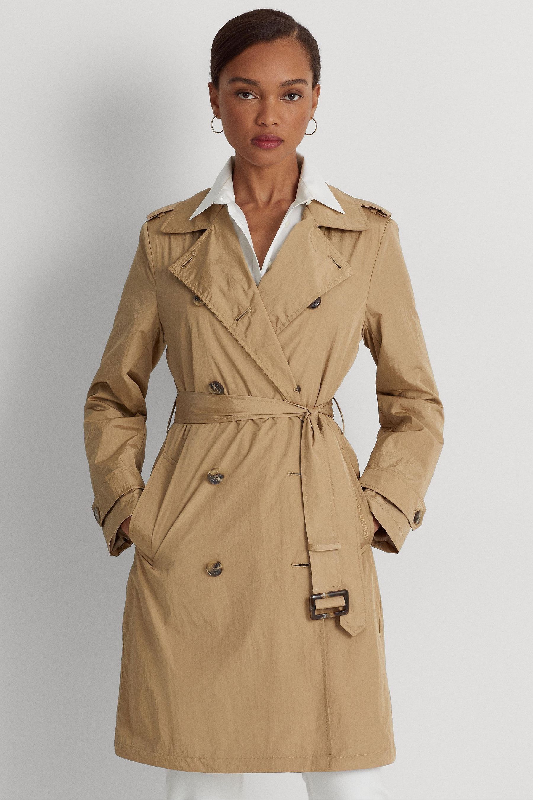 Buy Lauren Ralph Lauren Belted Double Breasted Trench Coat from Next Lithuania