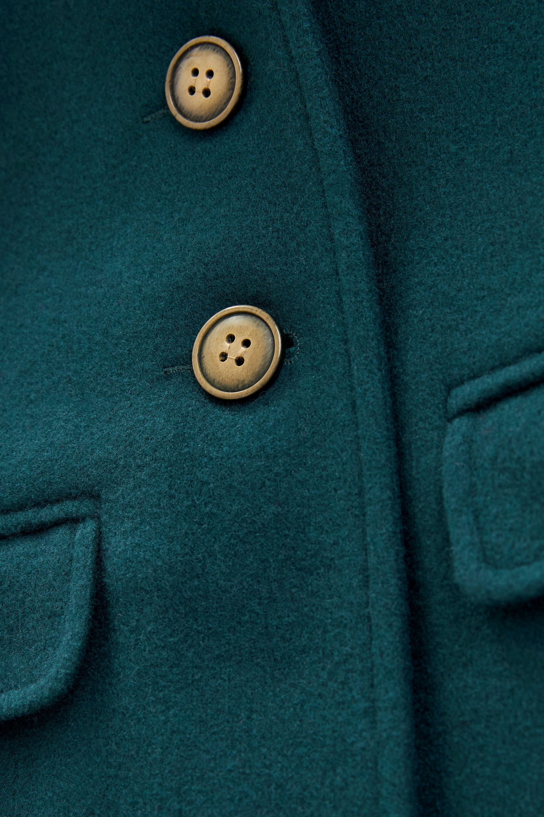 Next teal coat hot sale