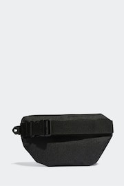 adidas Black Classic Foundation Waist Bag - Image 2 of 3