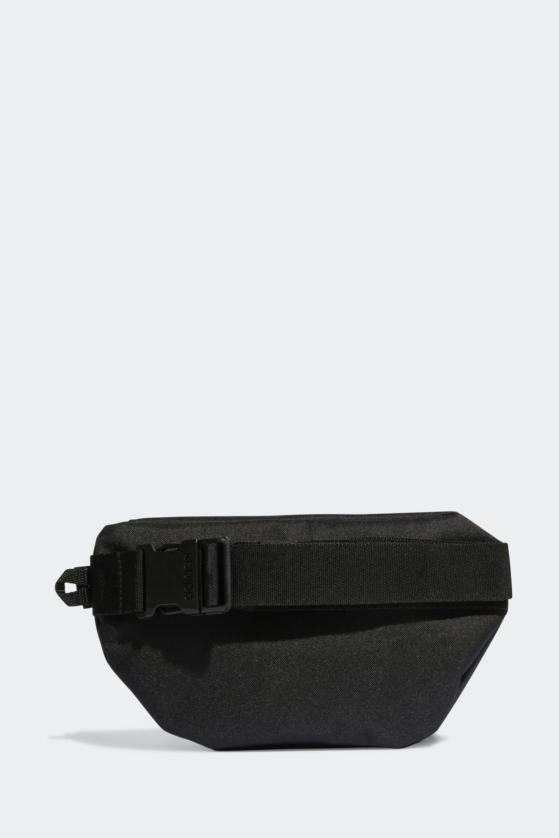 adidas Black Classic Foundation Waist Bag - Image 2 of 3