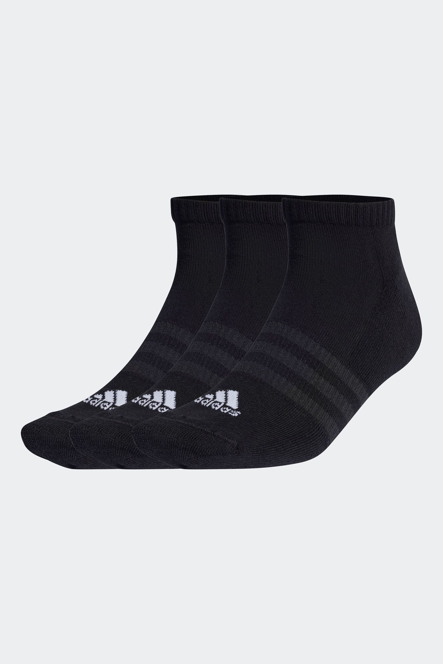 Buy adidas Black Cushioned Low Cut Socks 3 Pack from the Next UK online shop