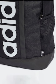 adidas Black Linear Backpack - Image 5 of 5