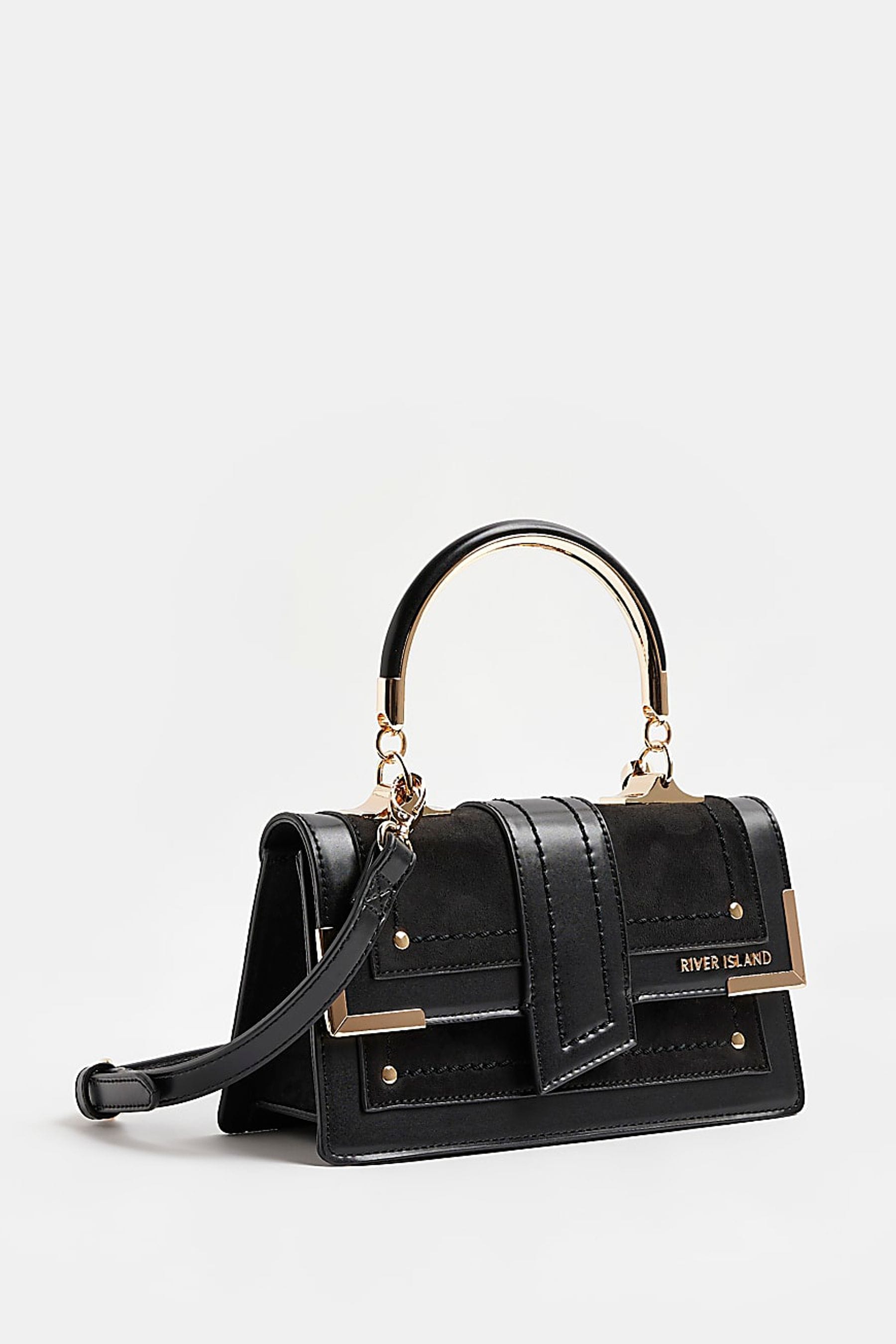 Buy River Island Black Satchel Bag from Next Luxembourg