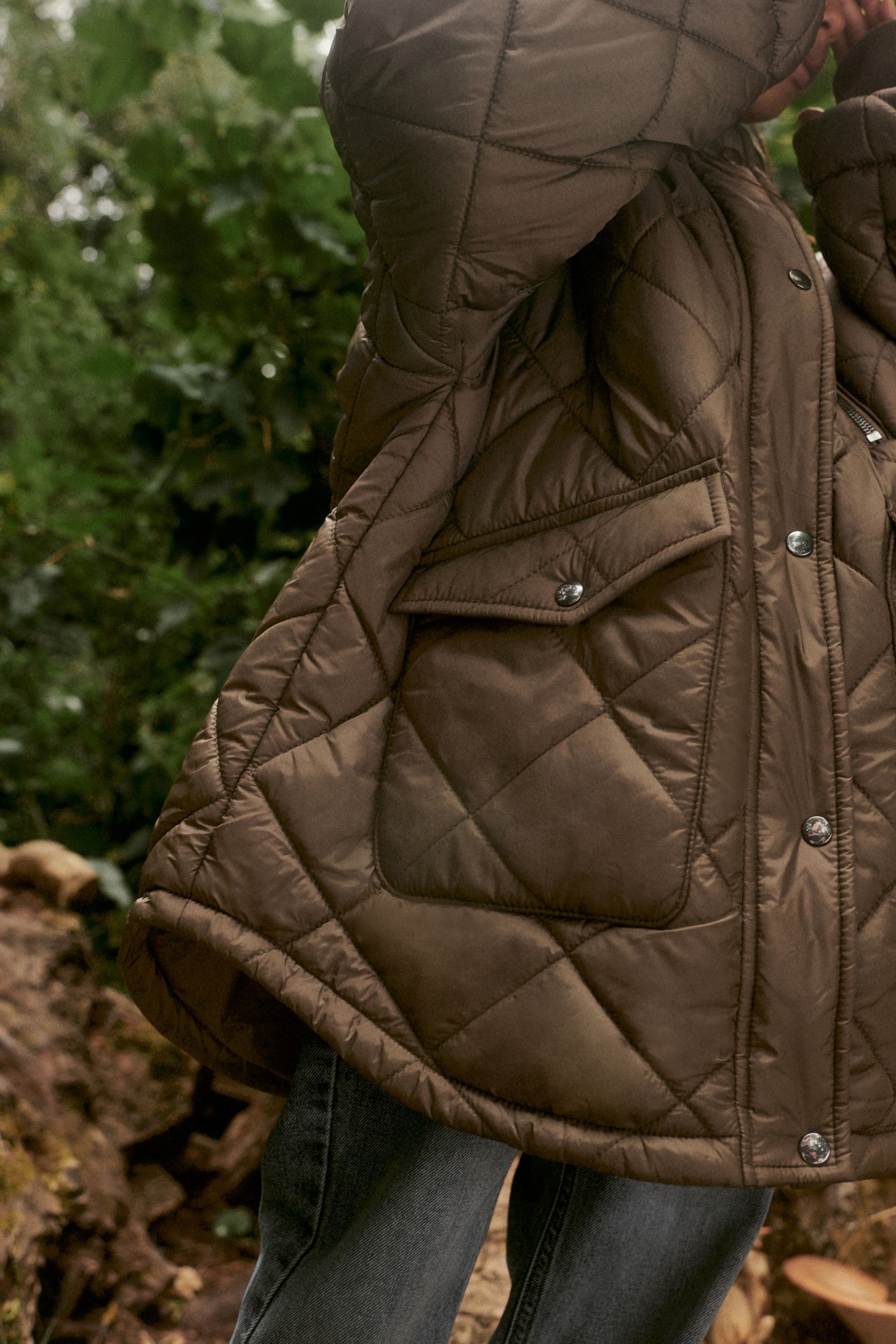 Next quilted coats top