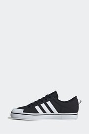 adidas Black Sportswear Bravada 2.0 Lifestyle Skateboarding Canvas Trainers - Image 2 of 9