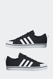 adidas Black Sportswear Bravada 2.0 Lifestyle Skateboarding Canvas Trainers - Image 5 of 9