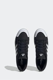 adidas Black Sportswear Bravada 2.0 Lifestyle Skateboarding Canvas Trainers - Image 6 of 9