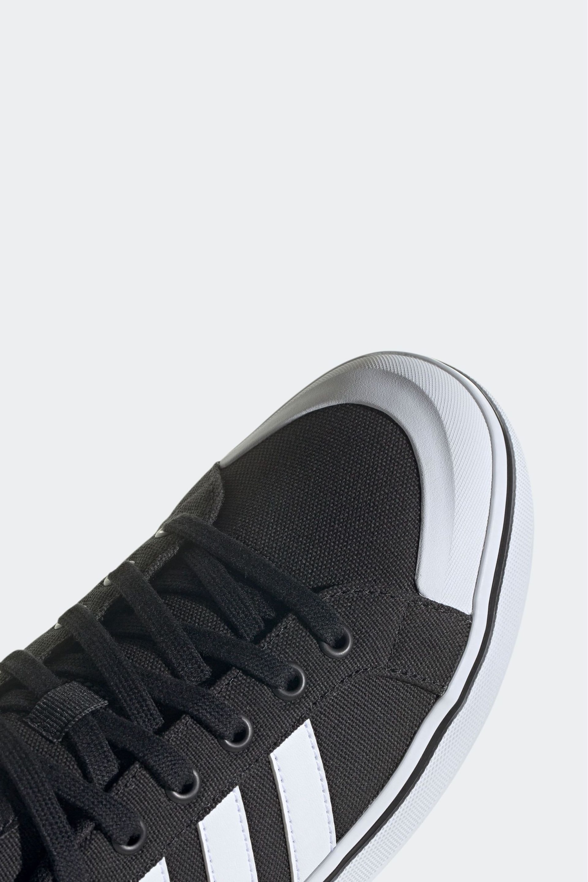 adidas Black Sportswear Bravada 2.0 Lifestyle Skateboarding Canvas Trainers - Image 9 of 9