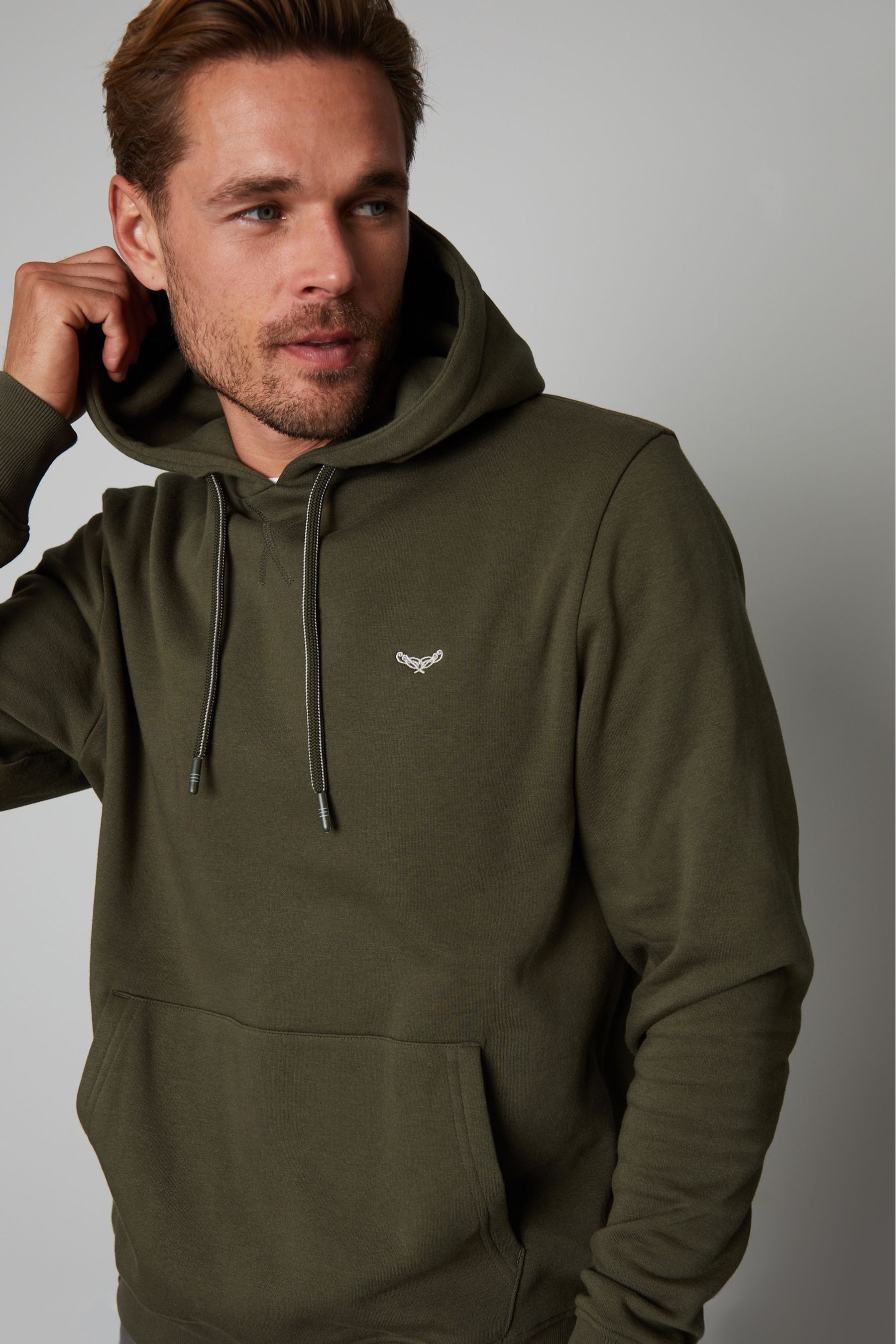 Pullover hoodie with pockets top