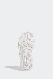 adidas White Hoops Mid Shoes - Image 7 of 9