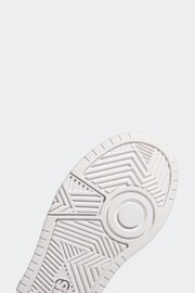 adidas White Hoops Mid Shoes - Image 9 of 9