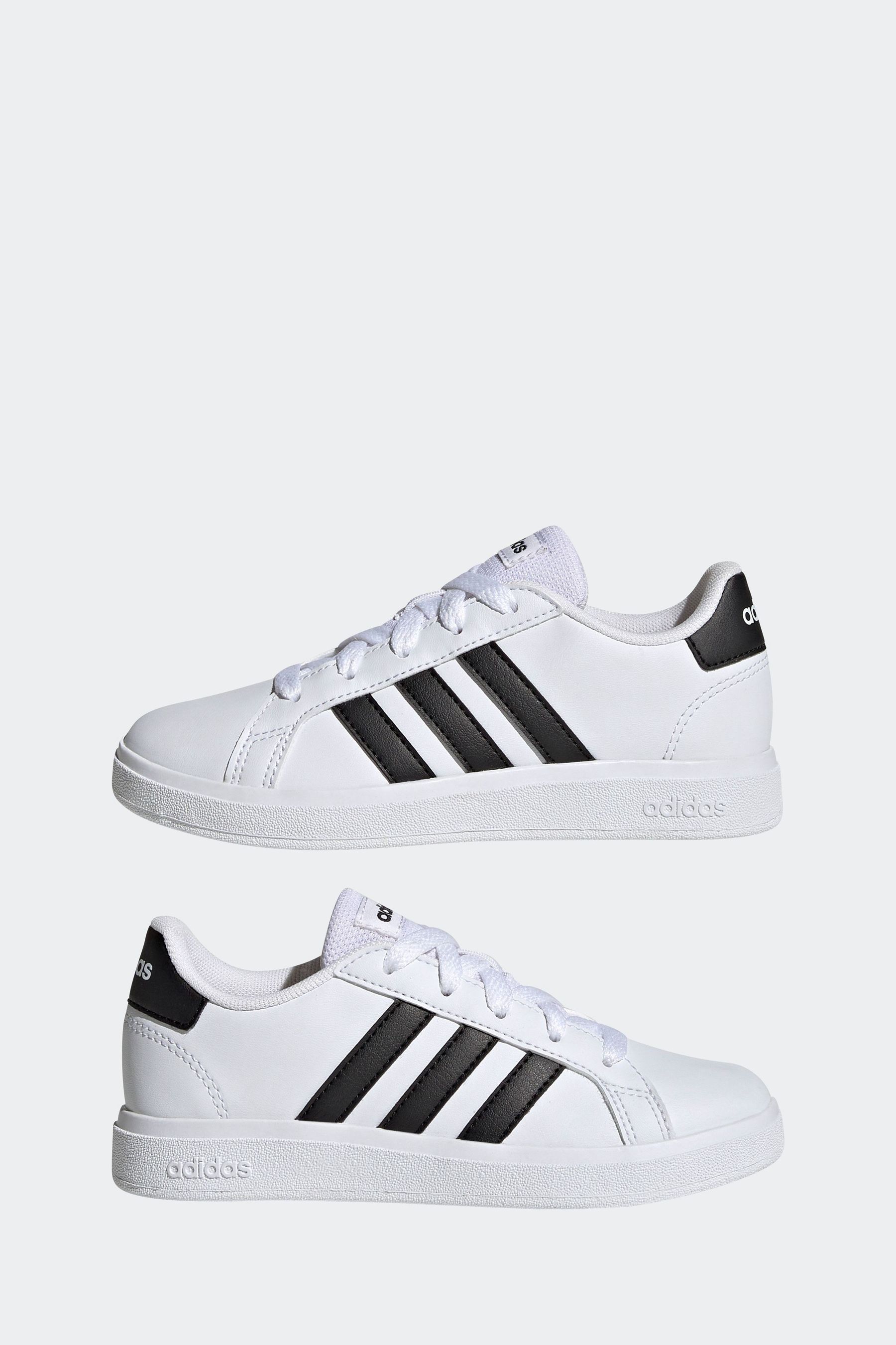 Adidas shoes lace sides online