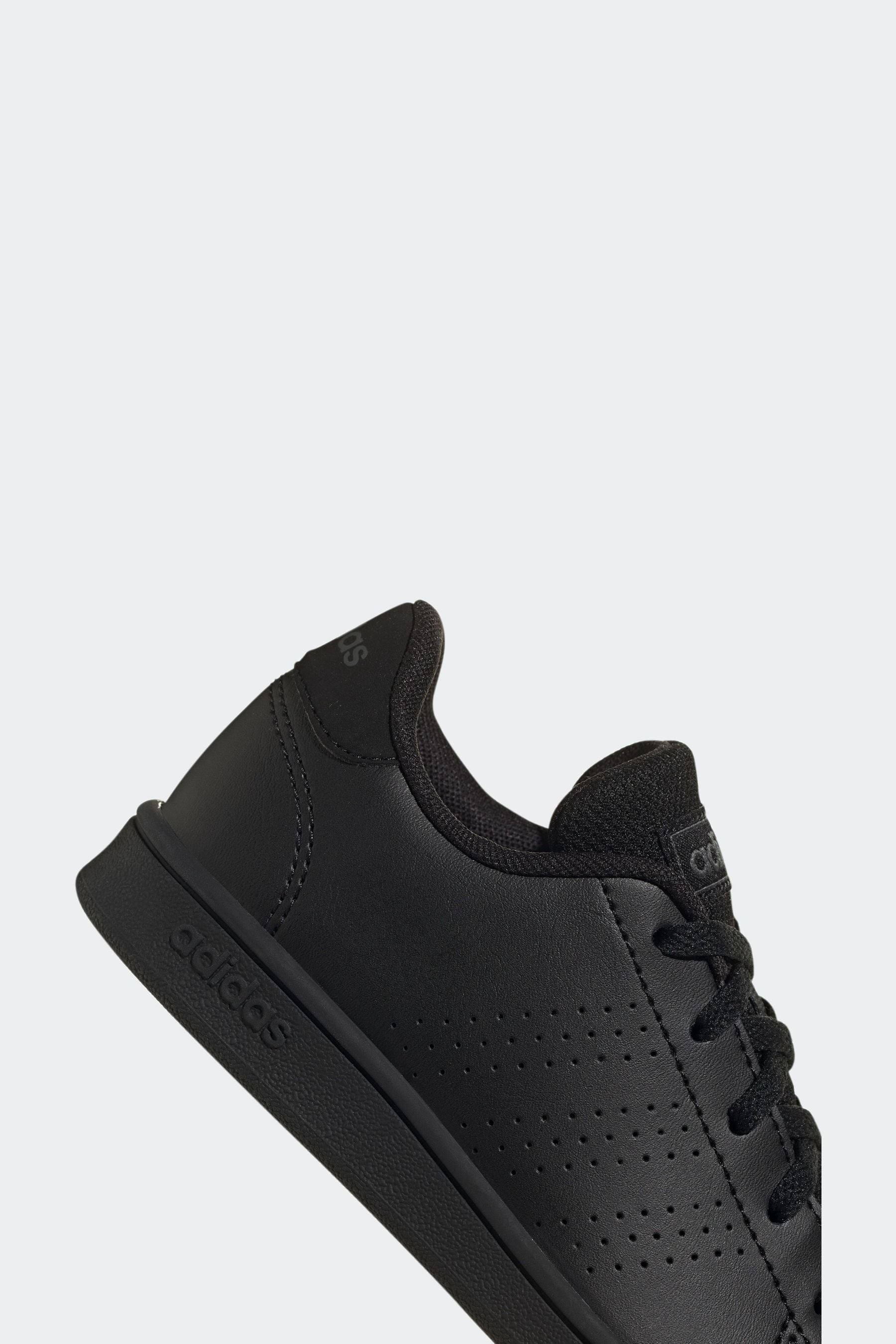 Buy adidas Black Sportswear Advantage Lifestyle Court Lace Trainers from Next Luxembourg
