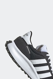 adidas Black/white Run 70s Lifestyle Running Trainers - Image 9 of 9