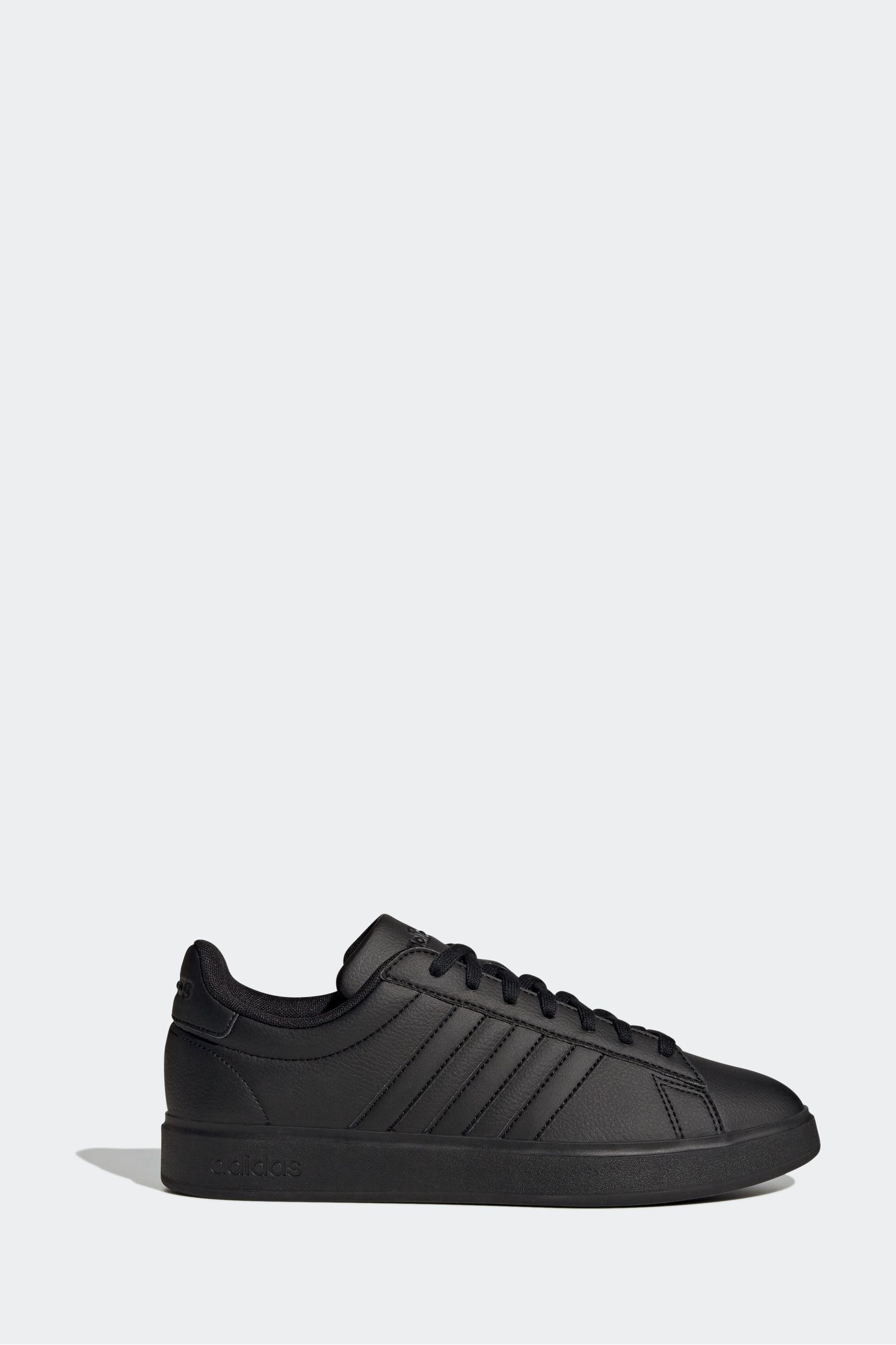 Adidas black slip on sneakers sales