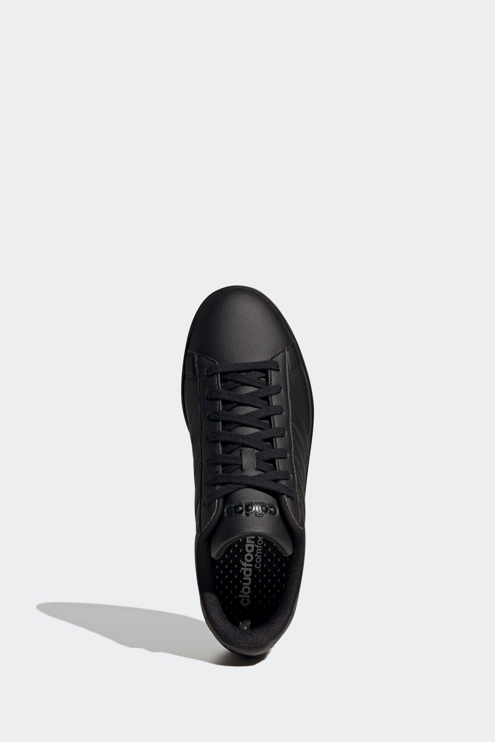 adidas Black Grand Court 2.0 Trainers - Image 6 of 9