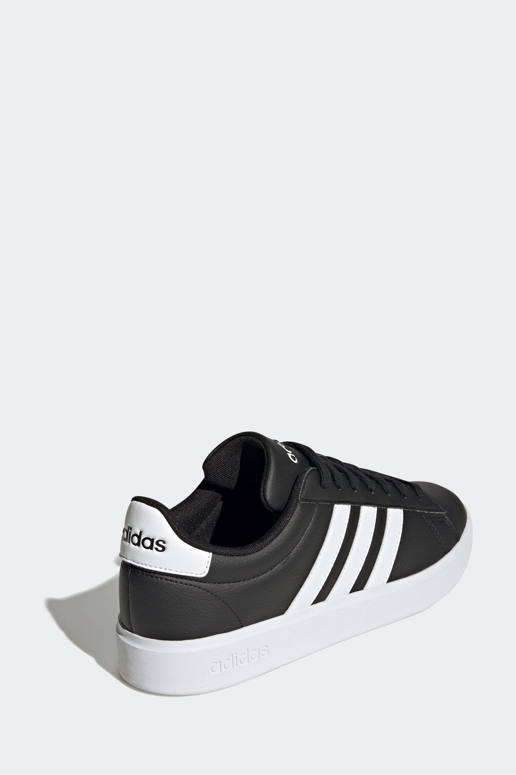 Buy adidas Black White Grand Court 2.0 Trainers from the Next UK online shop