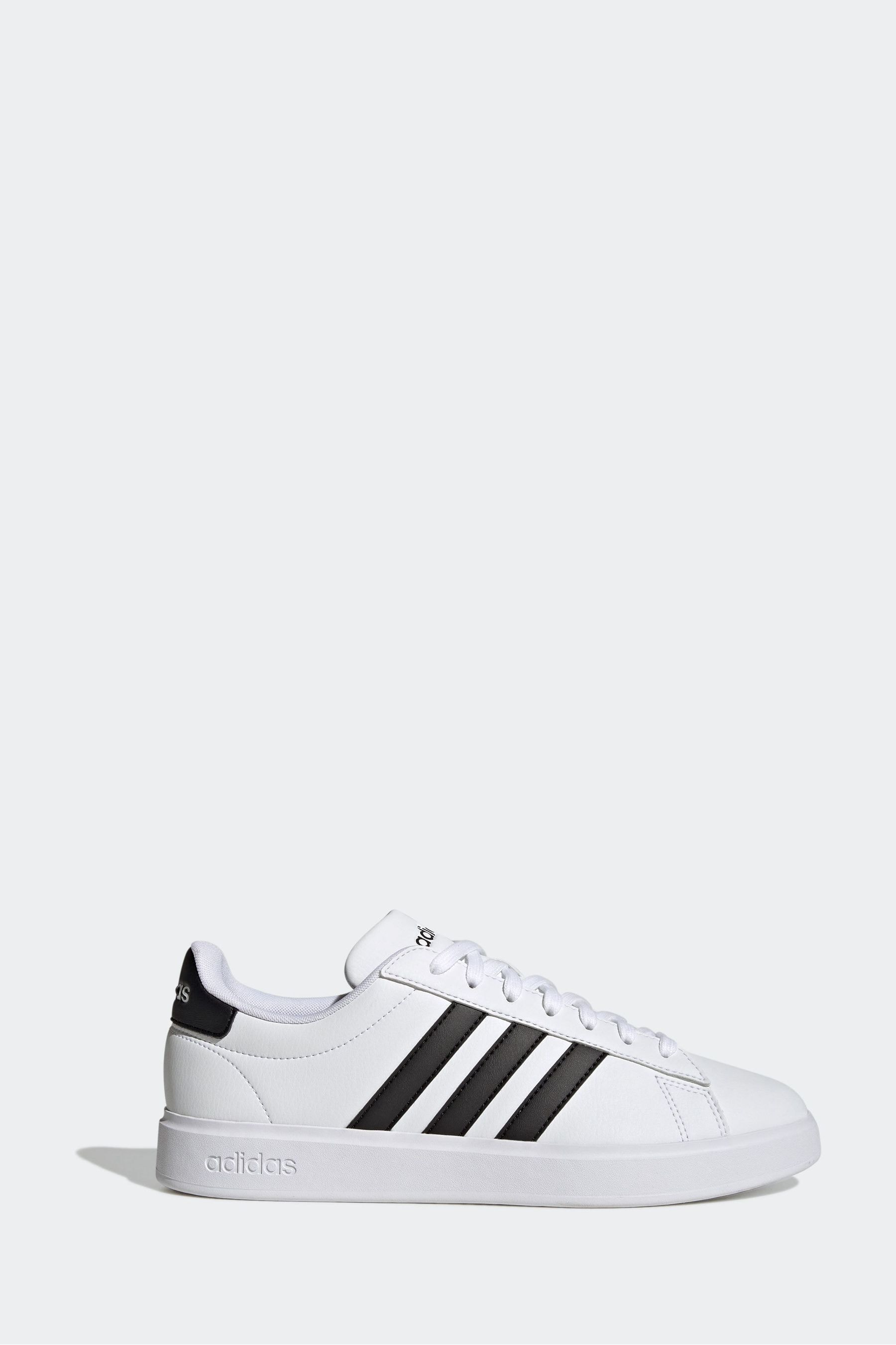 Buy adidas White Black Grand Court 2.0 Trainers from the Next UK online shop