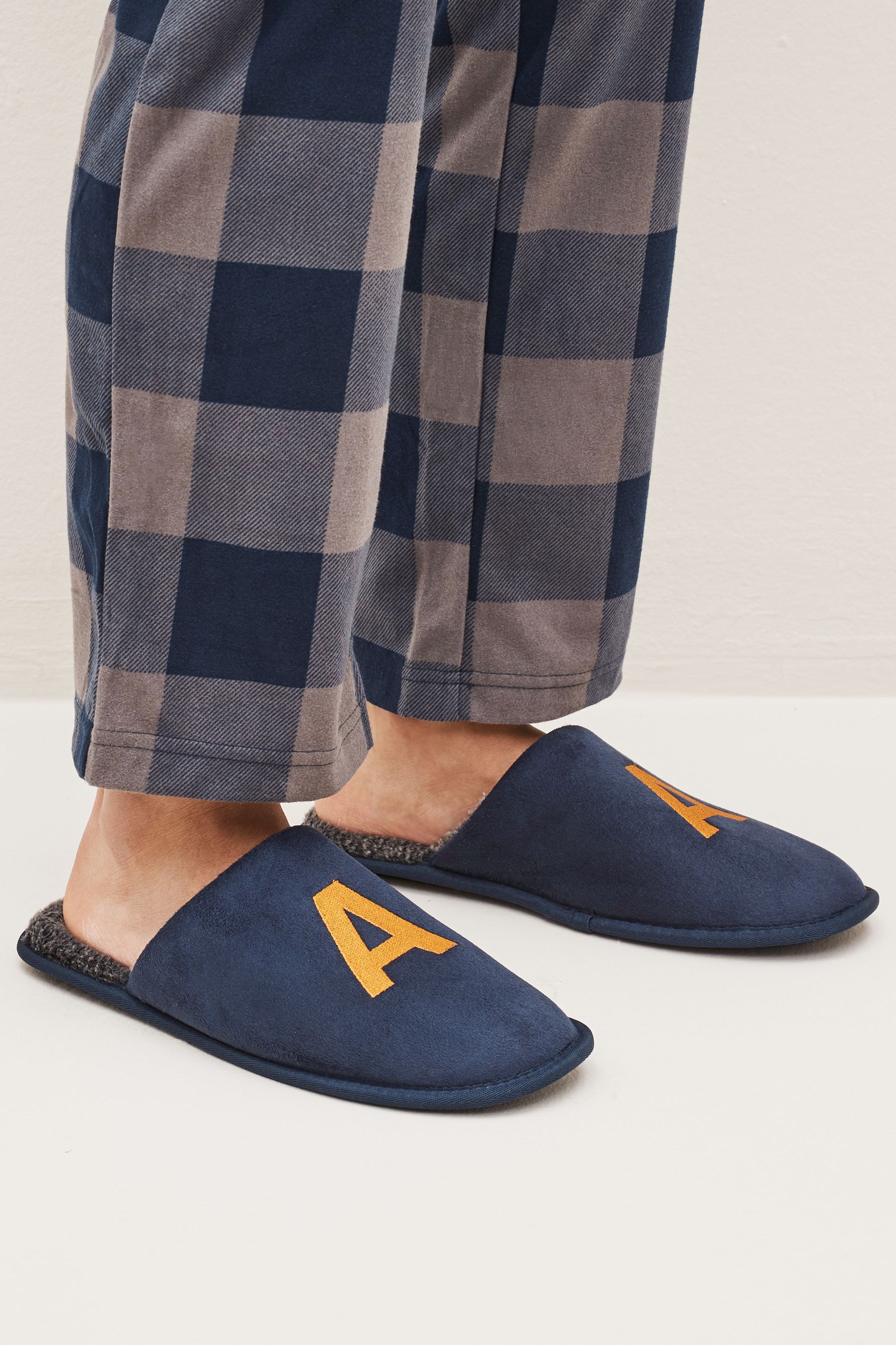 Monogram slipper hotsell