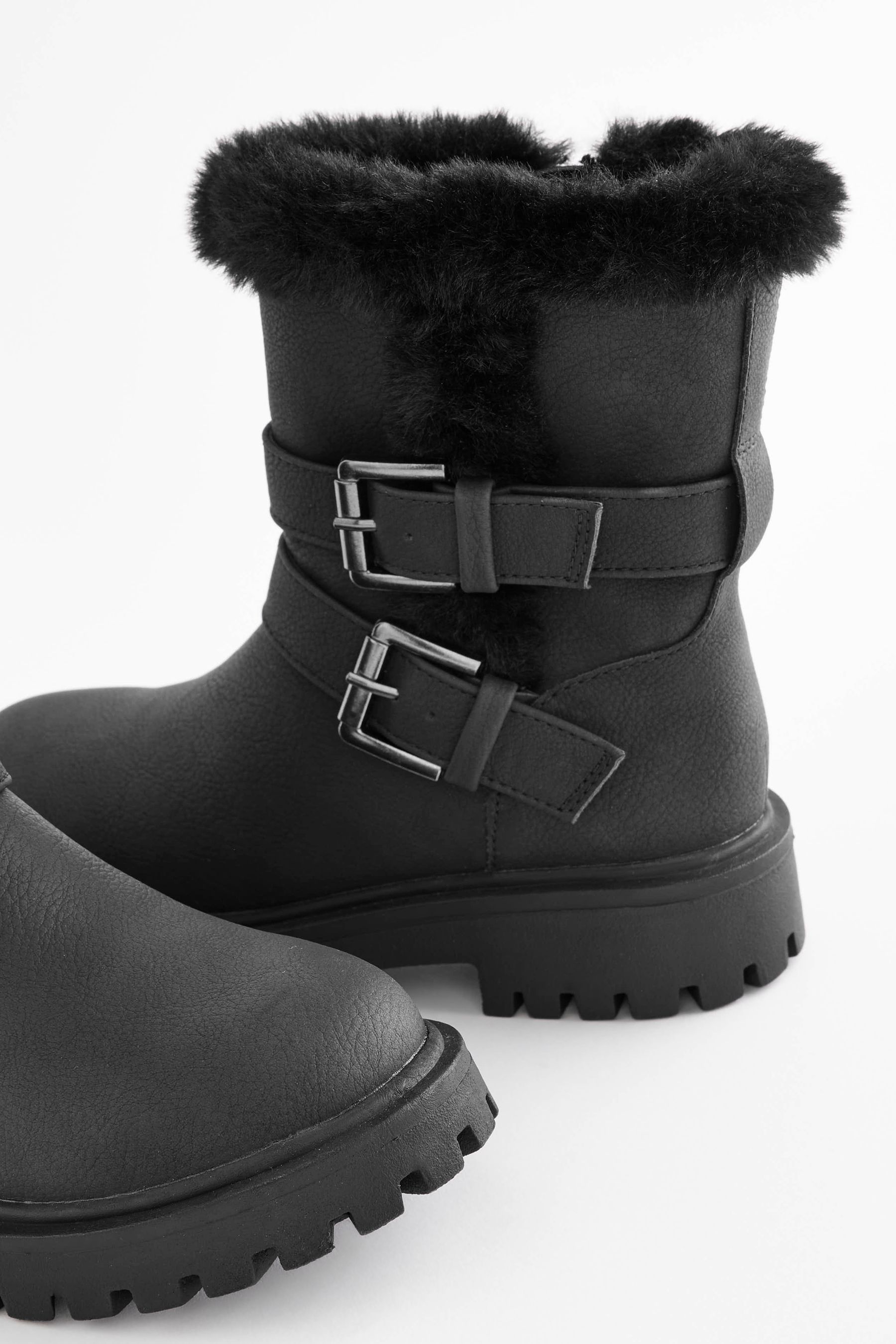 Next fur lined boots on sale