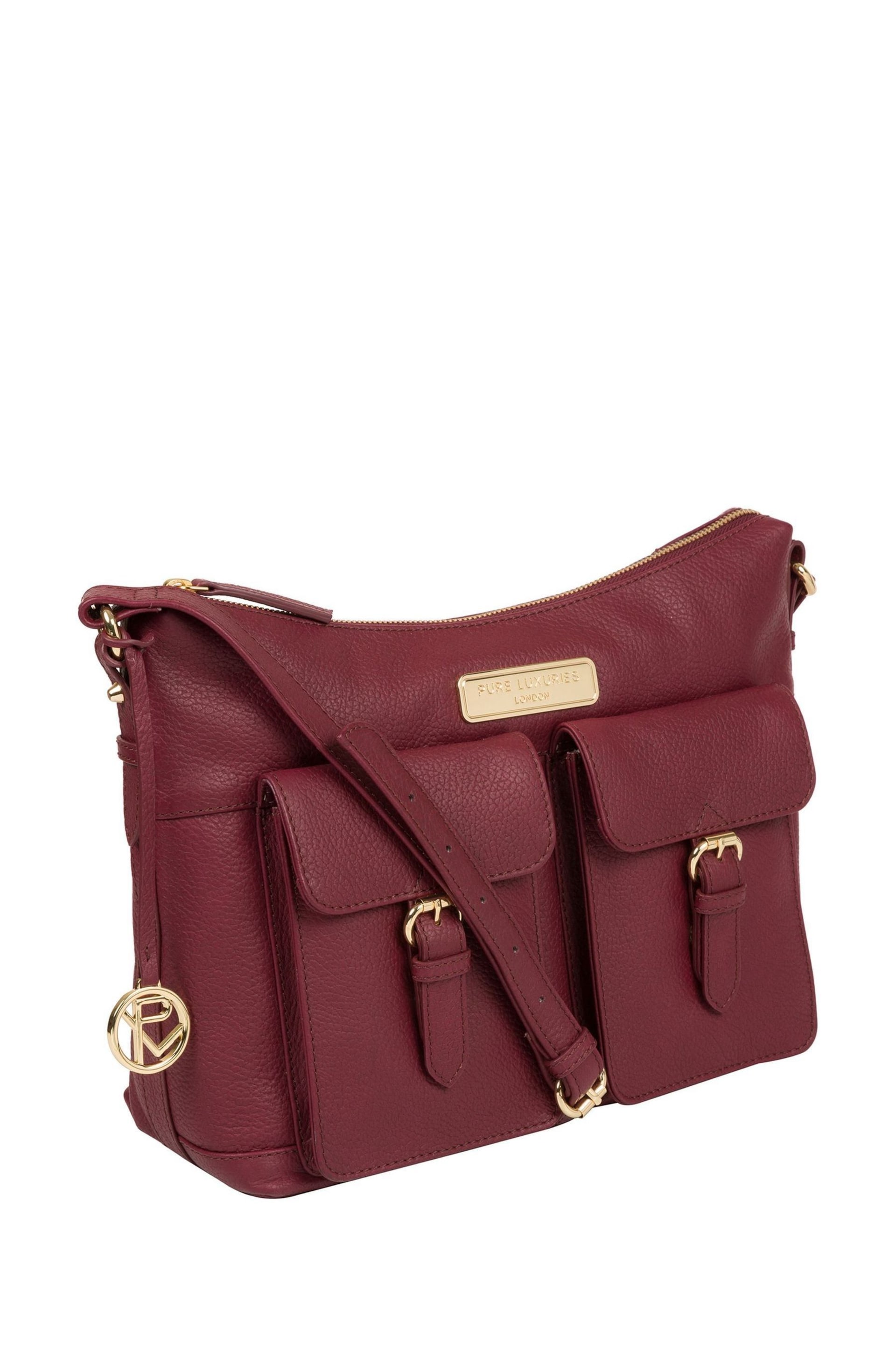 Pure Luxuries London Jenna Leather Shoulder Bag - Image 3 of 5