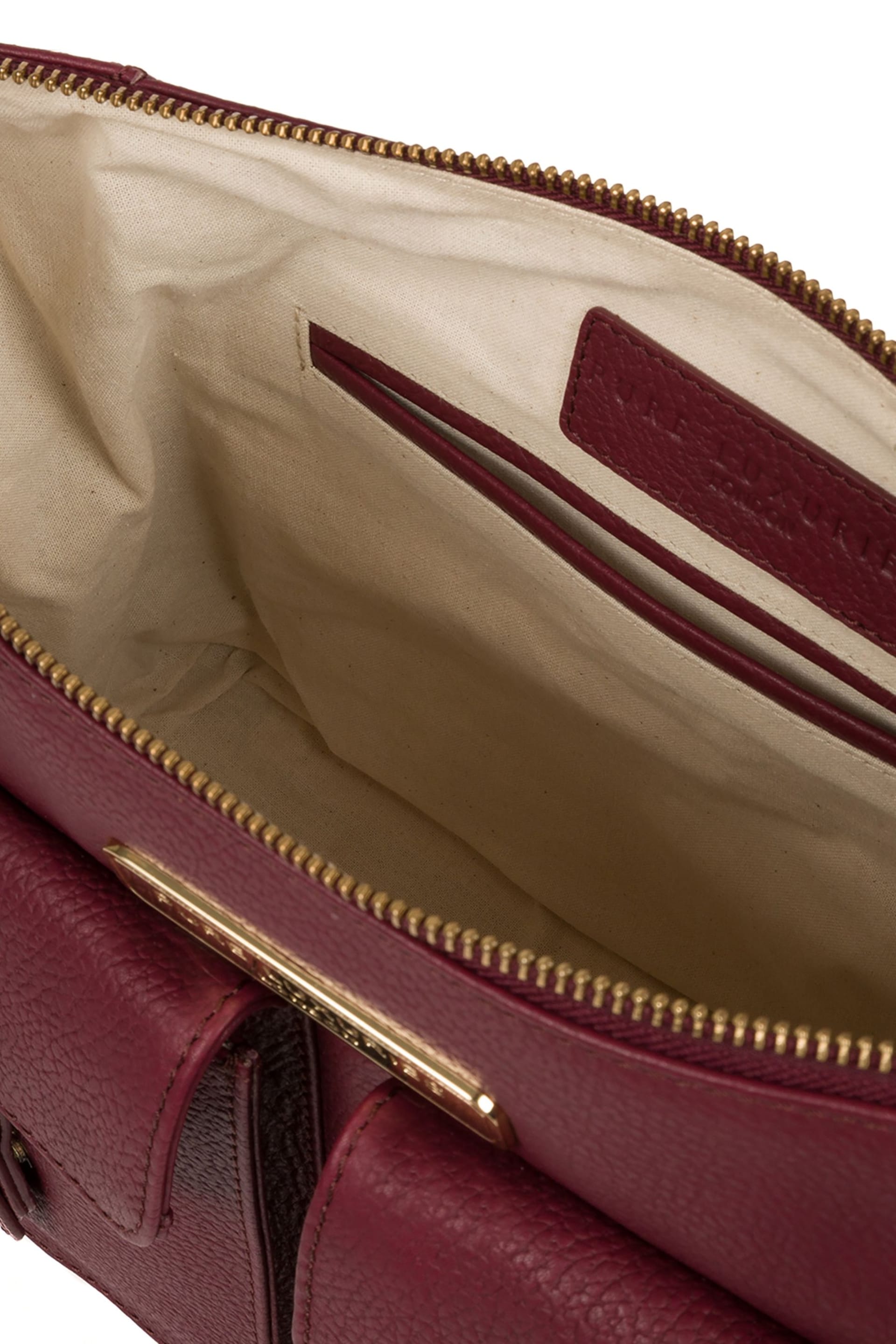 Pure Luxuries London Jenna Leather Shoulder Bag - Image 4 of 5