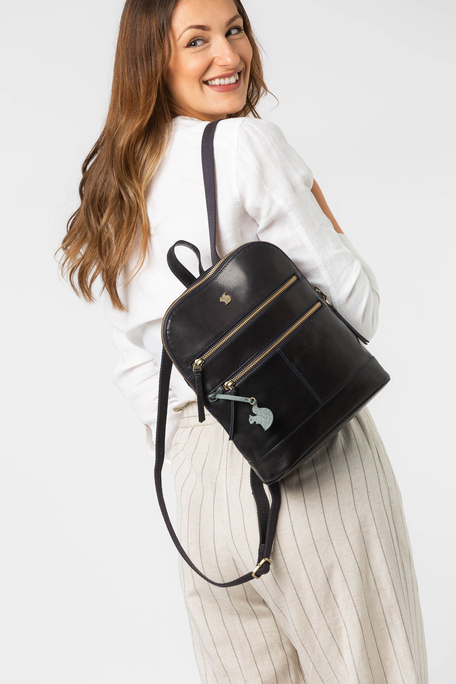 Conkca Francisca Leather Backpack - Image 6 of 6