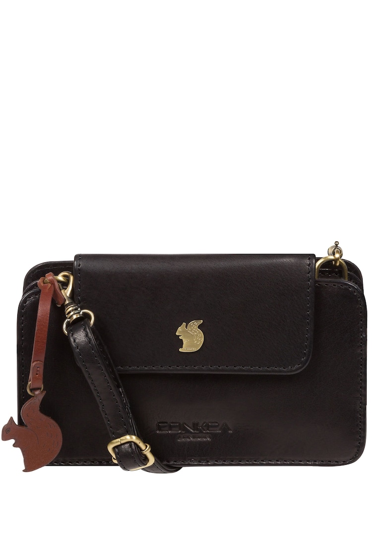 Conkca Little Wonder Leather Cross-Body Clutch Bag - Image 1 of 6