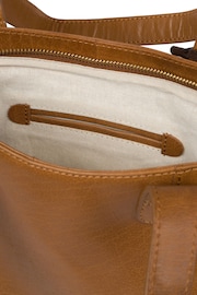 Conkca Little Patience Leather Tote Bag - Image 6 of 6