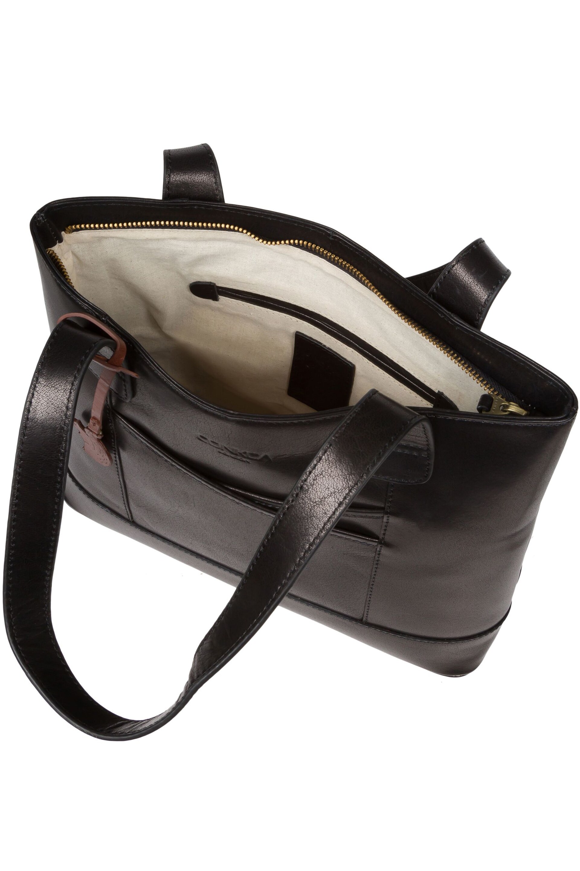 Conkca Little Patience Leather Tote Bag - Image 4 of 6