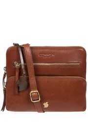 Conkca Angel Leather Cross-Body Clutch Bag - Image 1 of 4
