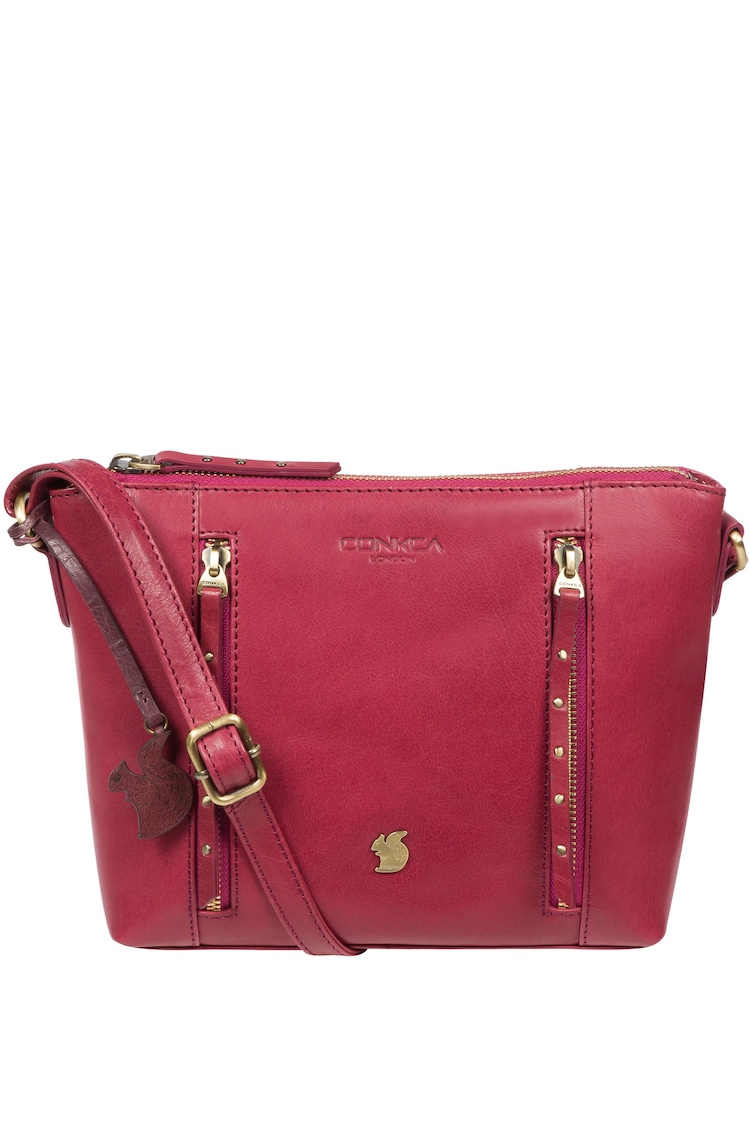 Conkca Pip Leather Cross-Body Bag - Image 2 of 6