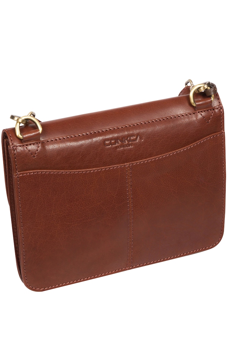 Conkca Cara Leather Cross-Body Clutch Bag - Image 2 of 4