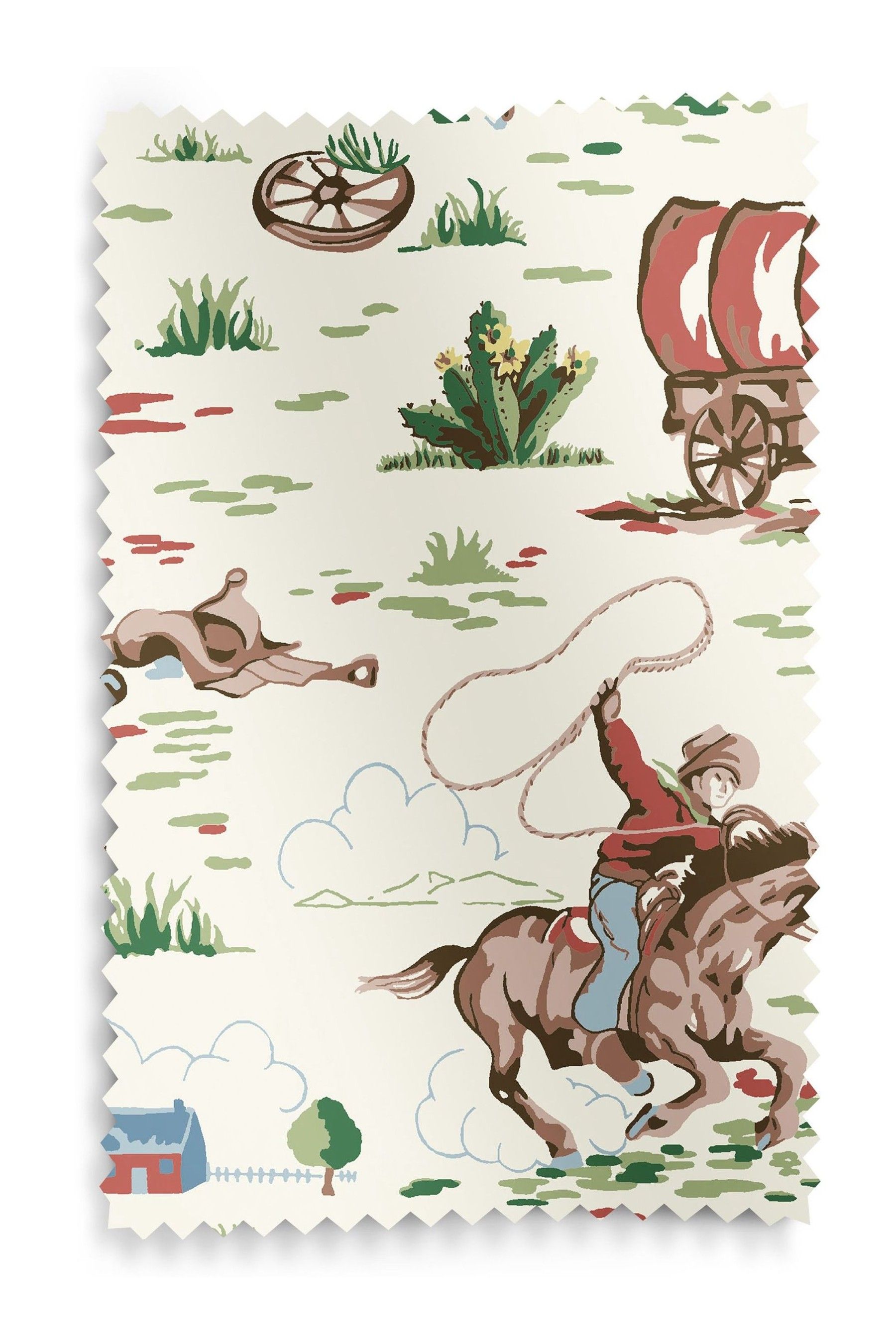 Buy Cath Kidston Multi Cowboy Made To Measure 100 Cotton Curtains from the Next UK online shop