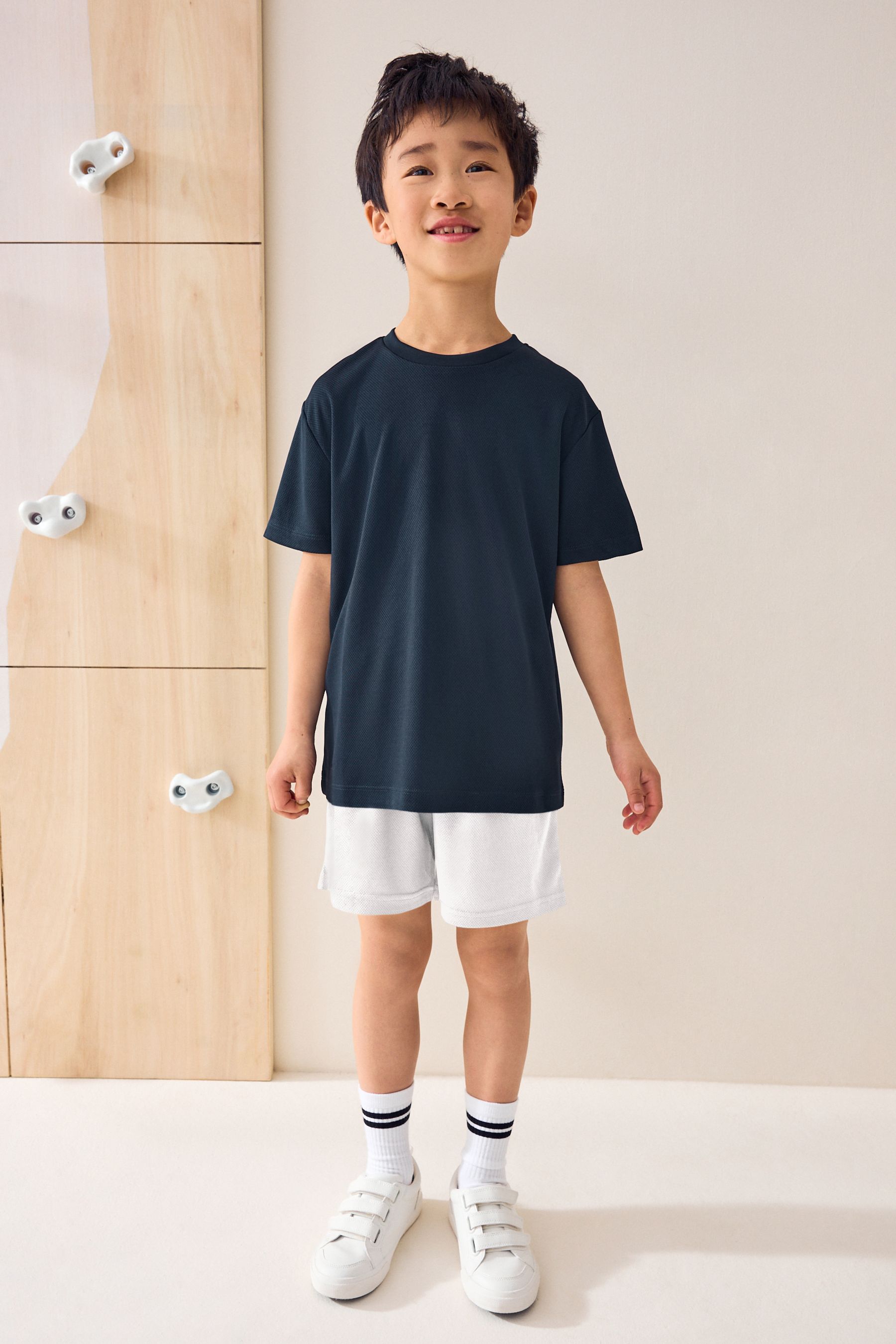 Buy Navy Blue Single Sports T Shirt 3 16yrs from the Next UK online shop