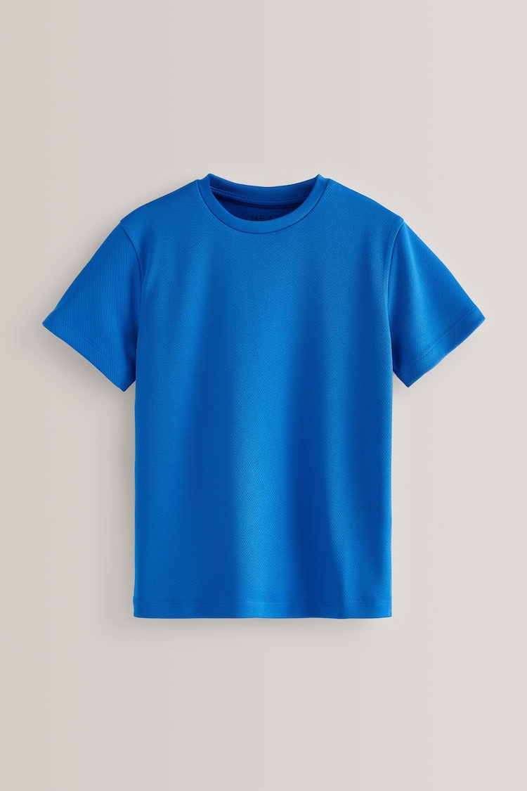 Cobalt Blue Single Sports T-Shirt (3-16yrs) - Image 1 of 3