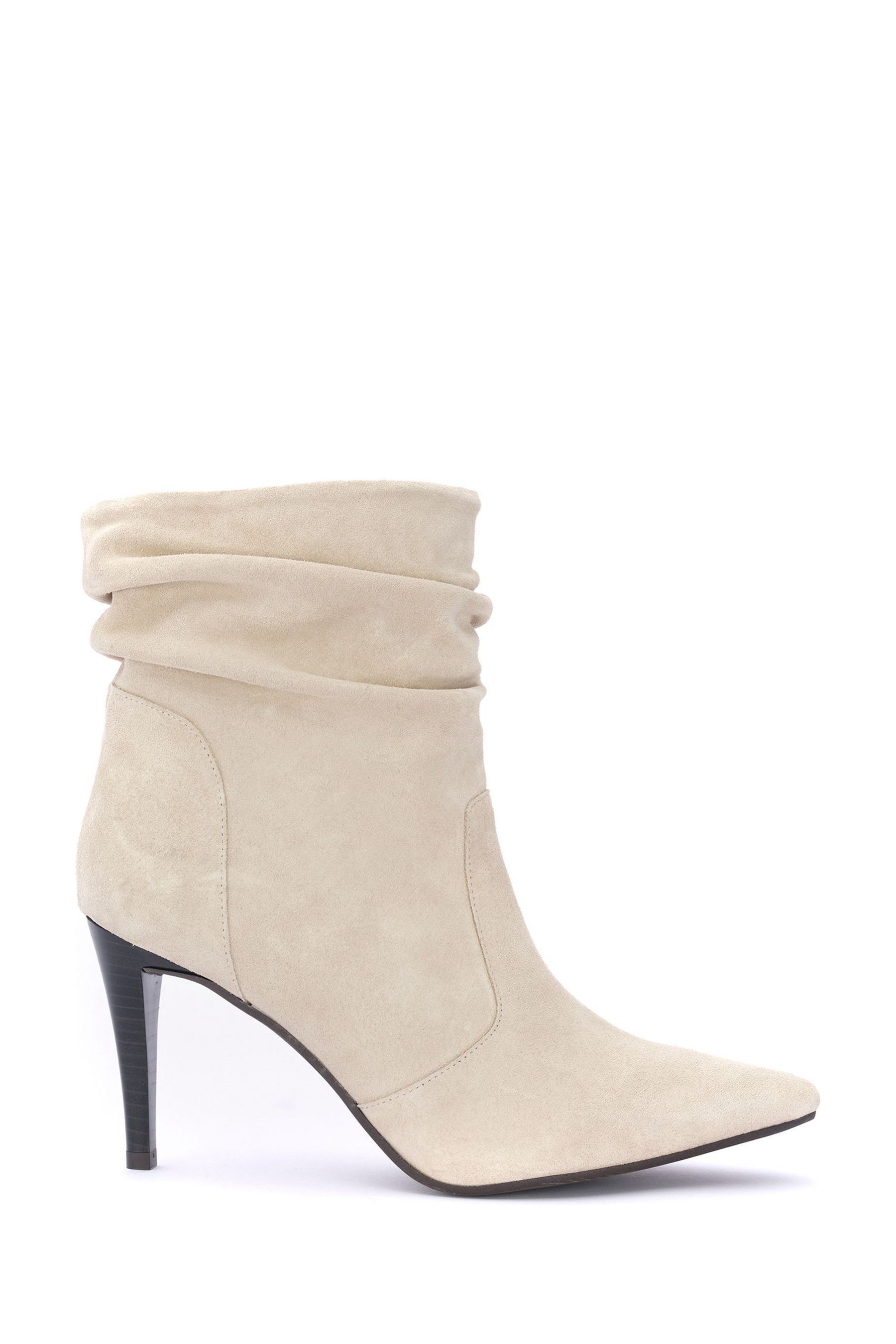 Buy Mint Velvet Cream Sammy Suede Boots from Next Lithuania