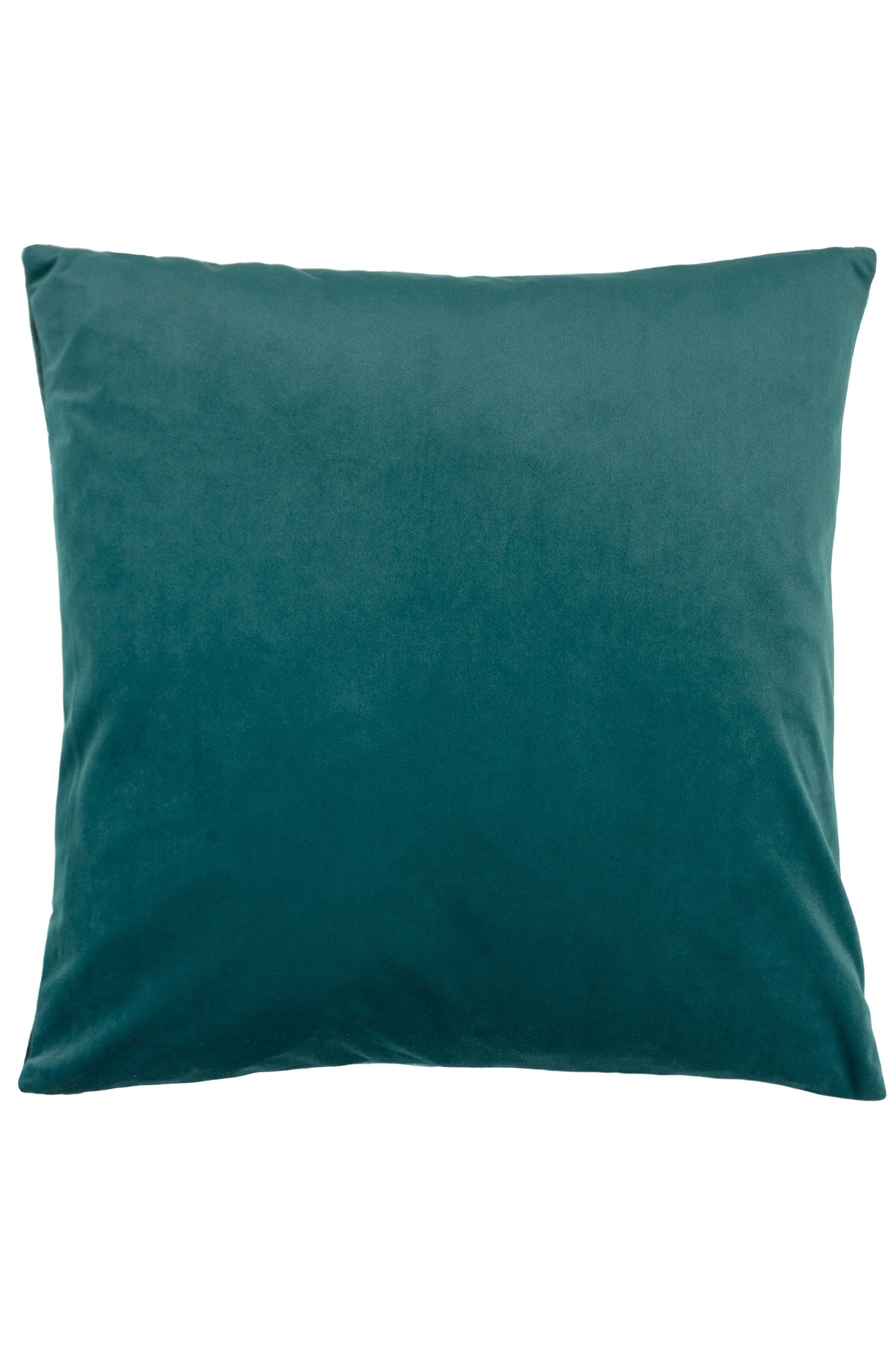 Buy Riva Paoletti 2 Pack Teal Blue Evoke Geometric Cut Velvet Cushions from the Next UK online shop