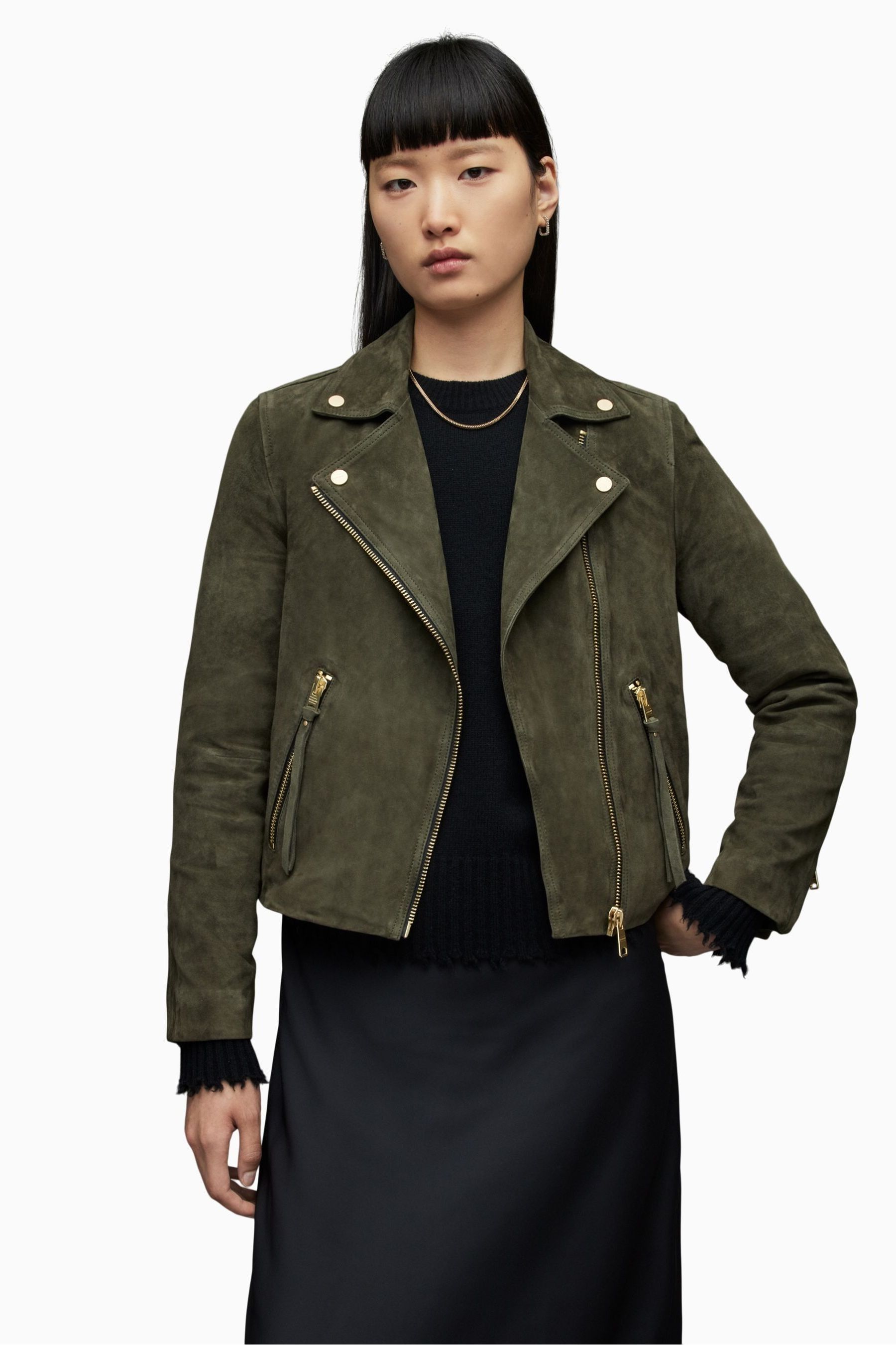 Suede dalby biker jacket new arrivals